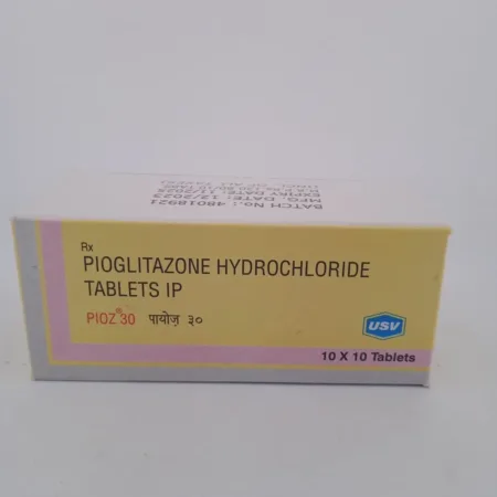 PIOZ 30 MG - 10 TABLETS