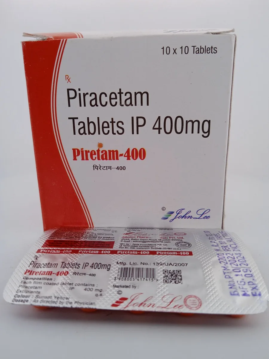 PIRETAM 400 MG - 10 TABLET - Image 3