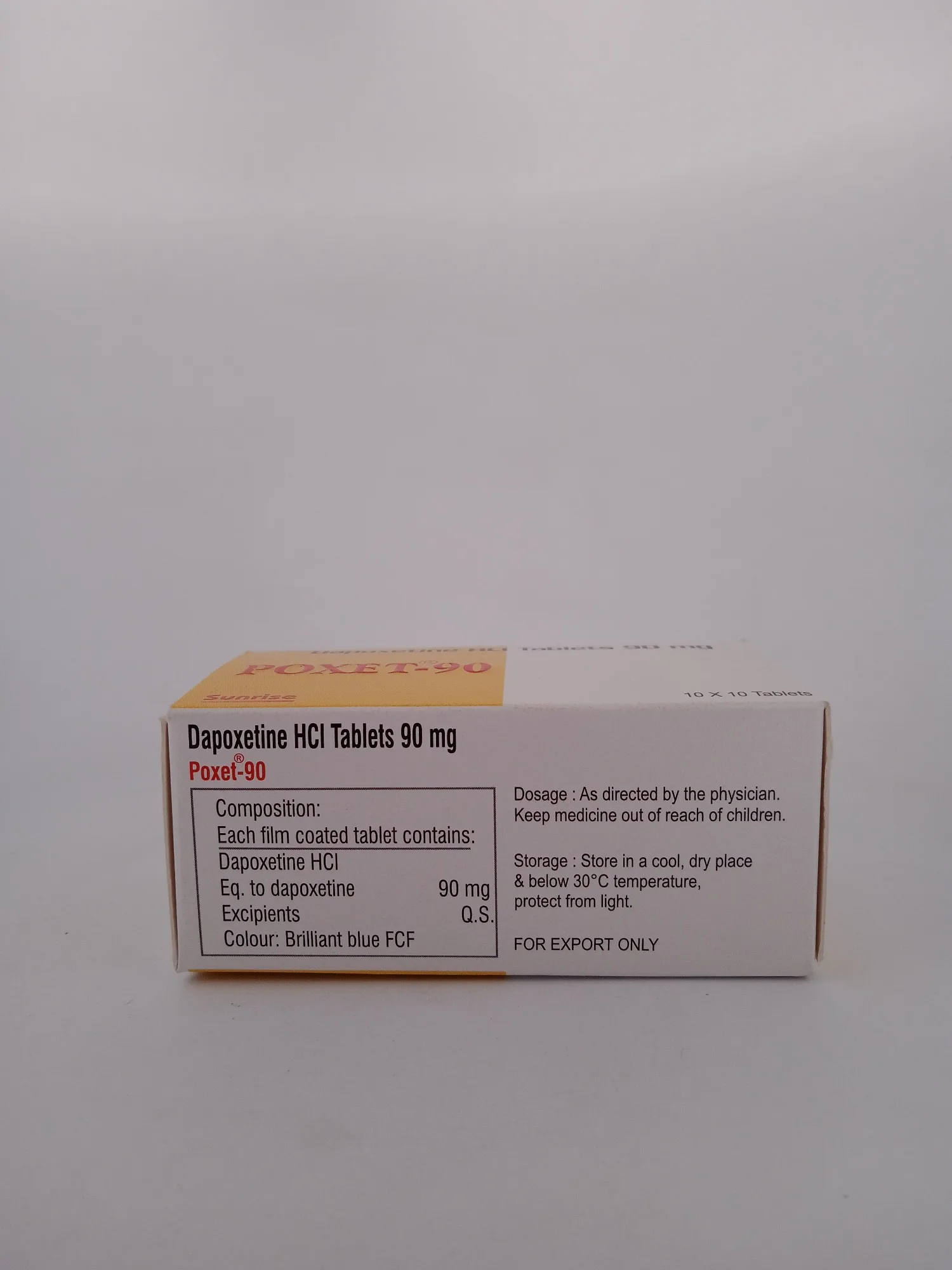 POXET 90MG - 10 TABLET - Image 3