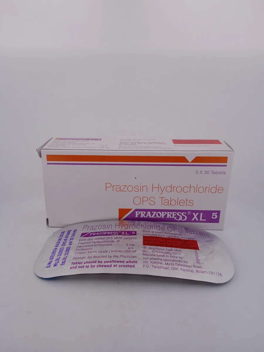 PRAZOPRESS XL 5 MG - 30 TABLET - Image 3