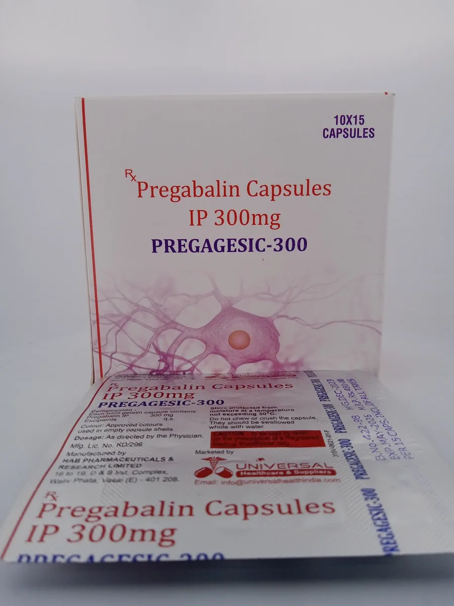 PREGAGESIC 300 MG - 15 CAPSULES - Image 3
