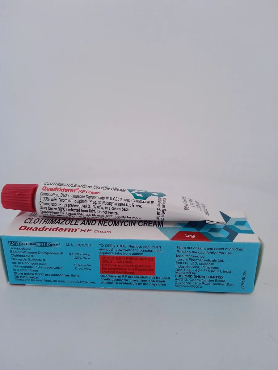 QUADRIDERM RF CREAM - 1 TUBE OF 5g - Image 4