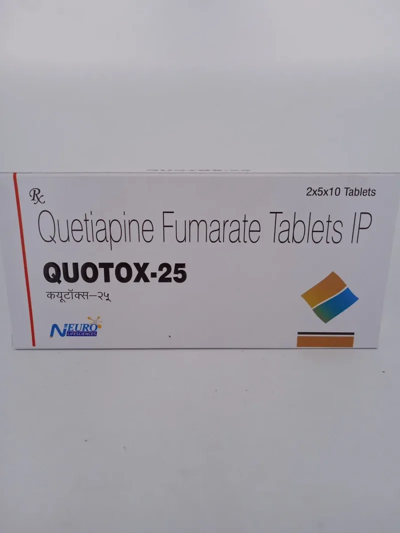 QUOTOX 25 MG - 10 TABLETS - Generic Pacific Pharmacy QUOTOX 25 MG ...