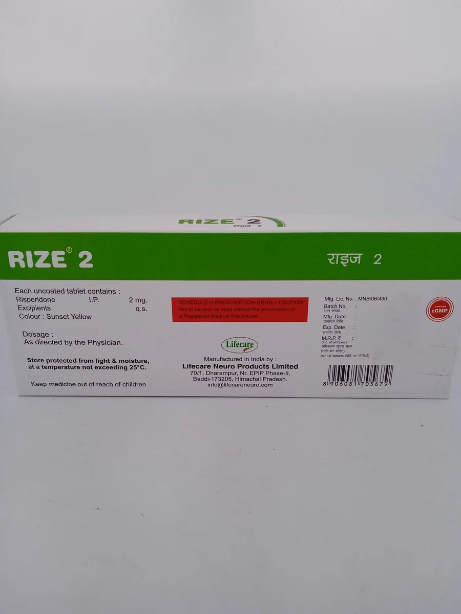 RIZE 2 MG - 10 TABLETS - Image 4