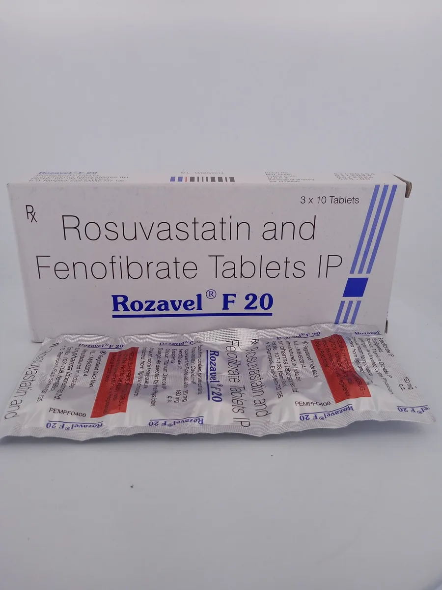 ROZAVEL F 20 - 10 TABLETS - Image 2