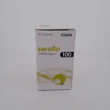 SEROFLO ROTACAPS 100 - 1 BOTTLE OF 30 CAPSULE