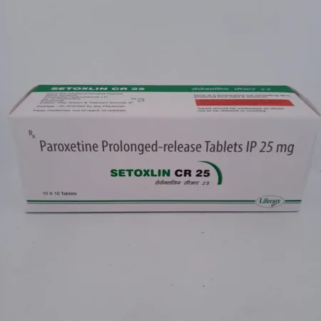 SETOXLIN CR 25 MG - 10 TABLETS