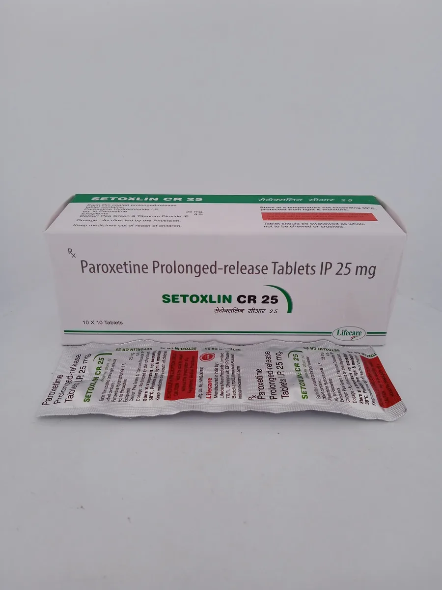 SETOXLIN CR 25 MG - 10 TABLETS - Image 2