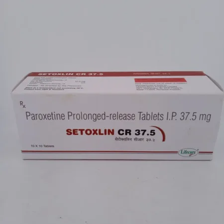 SETOXLIN CR 37.5 MG - 10 TABLETS