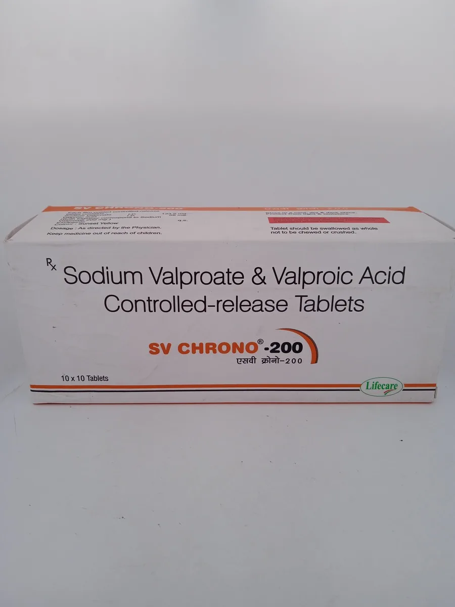 SV CHRONO 200 MG - 10 TABLETS