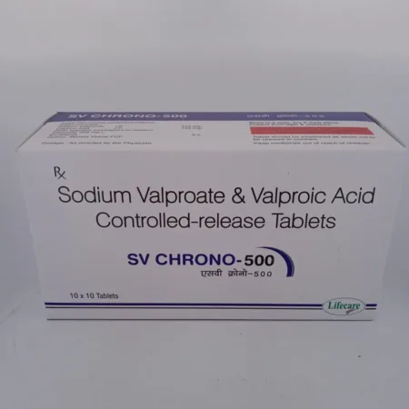 SV CHRONO 500 MG - 10 TABLETS