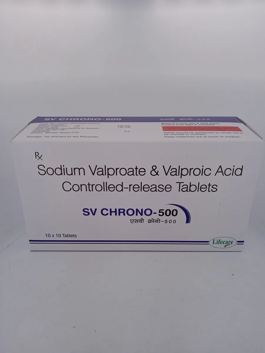 SV CHRONO 500 MG - 10 TABLETS