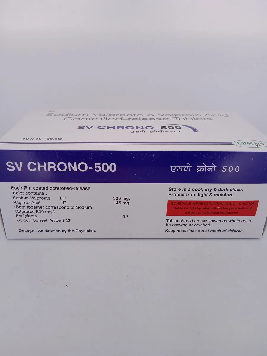 SV CHRONO 500 MG - 10 TABLETS - Image 4