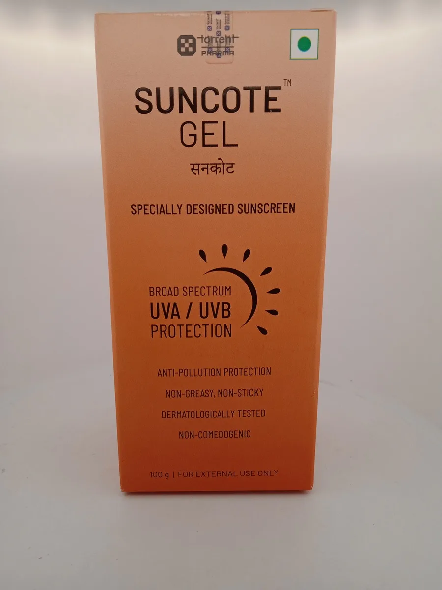 SUNCOTE GEL - 1 TUBE OF 100gm