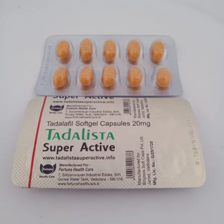 TADALISTA SUPER ACTIVE 20 MG - 10 CAPSULES