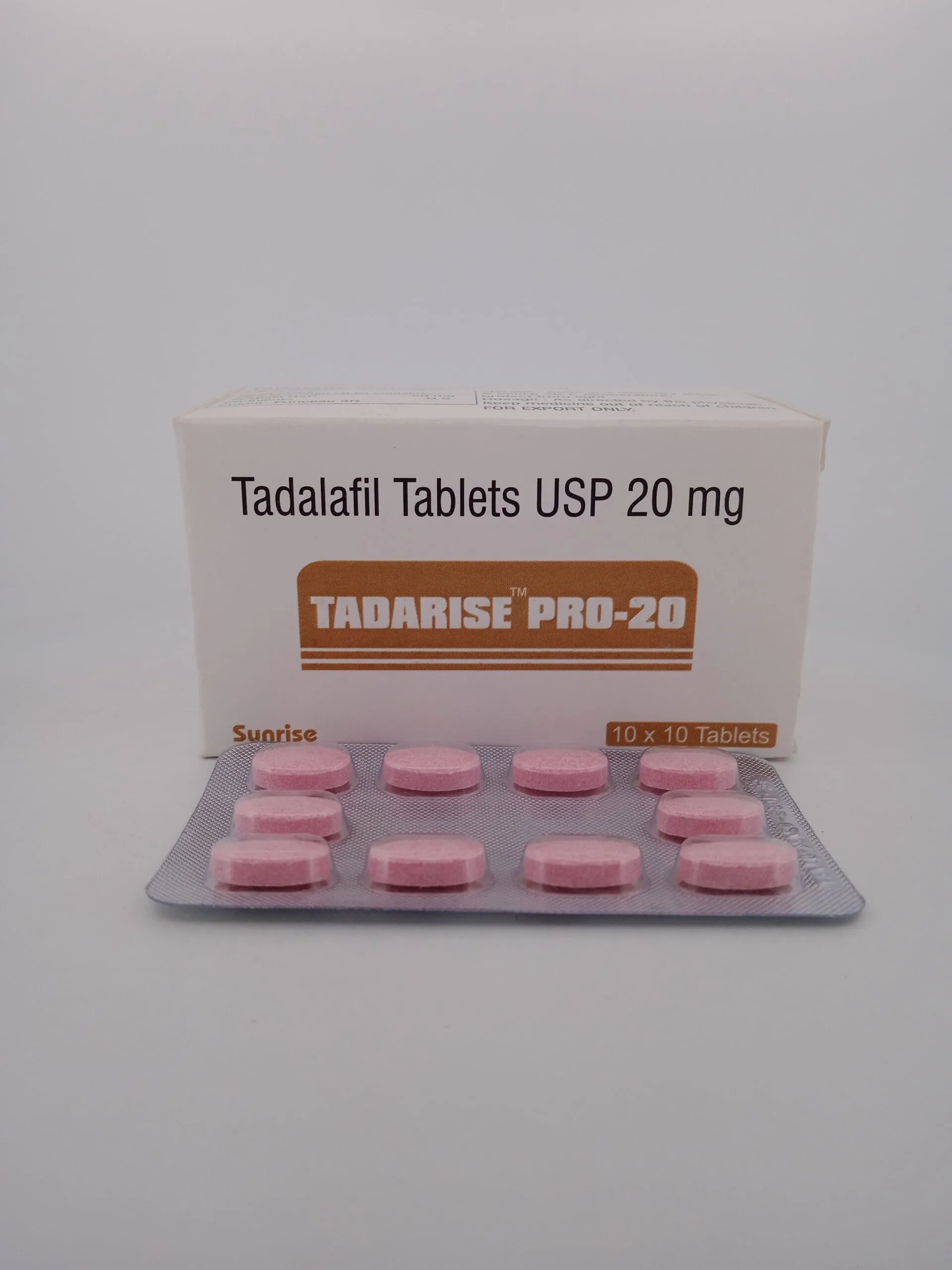 TADARISE PRO 20 MG - 10 TABLETS - Image 2