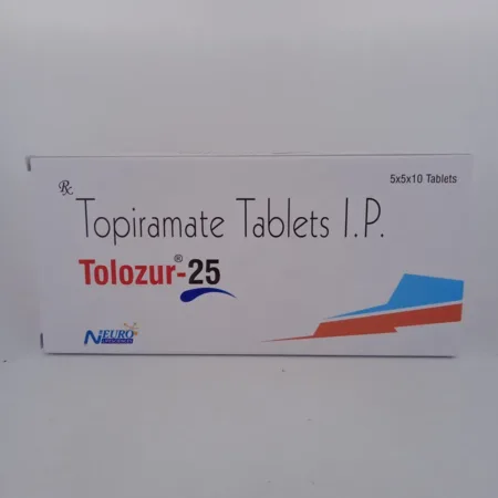 TOLOZUR 25 MG - 10 TABLETS