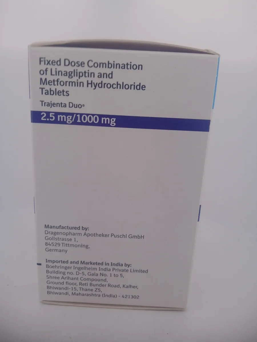 TRAJENTA DUO 2.5MG/1000MG - 10 TABLETS - Image 3