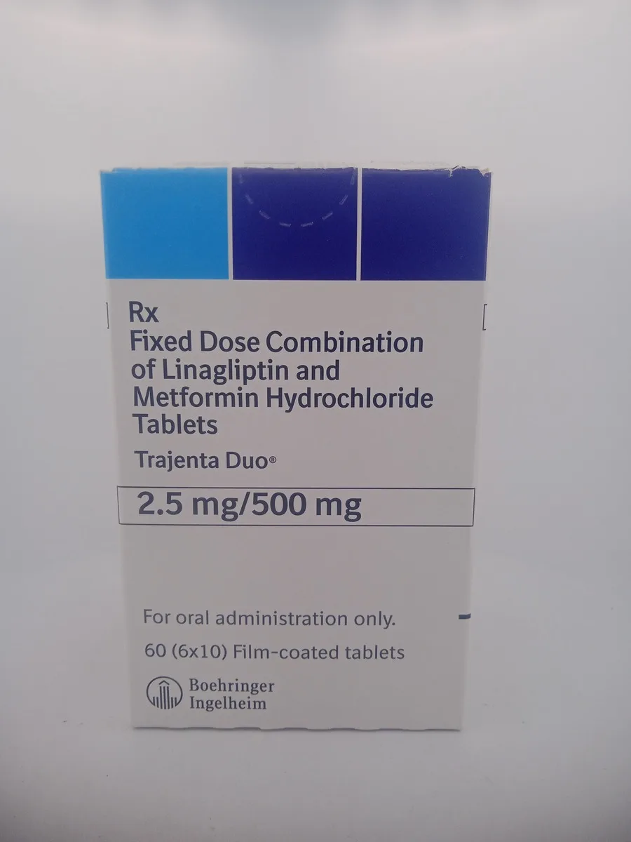 TRAJENTA DUO 2.5MG/500MG - 10 TABLETS