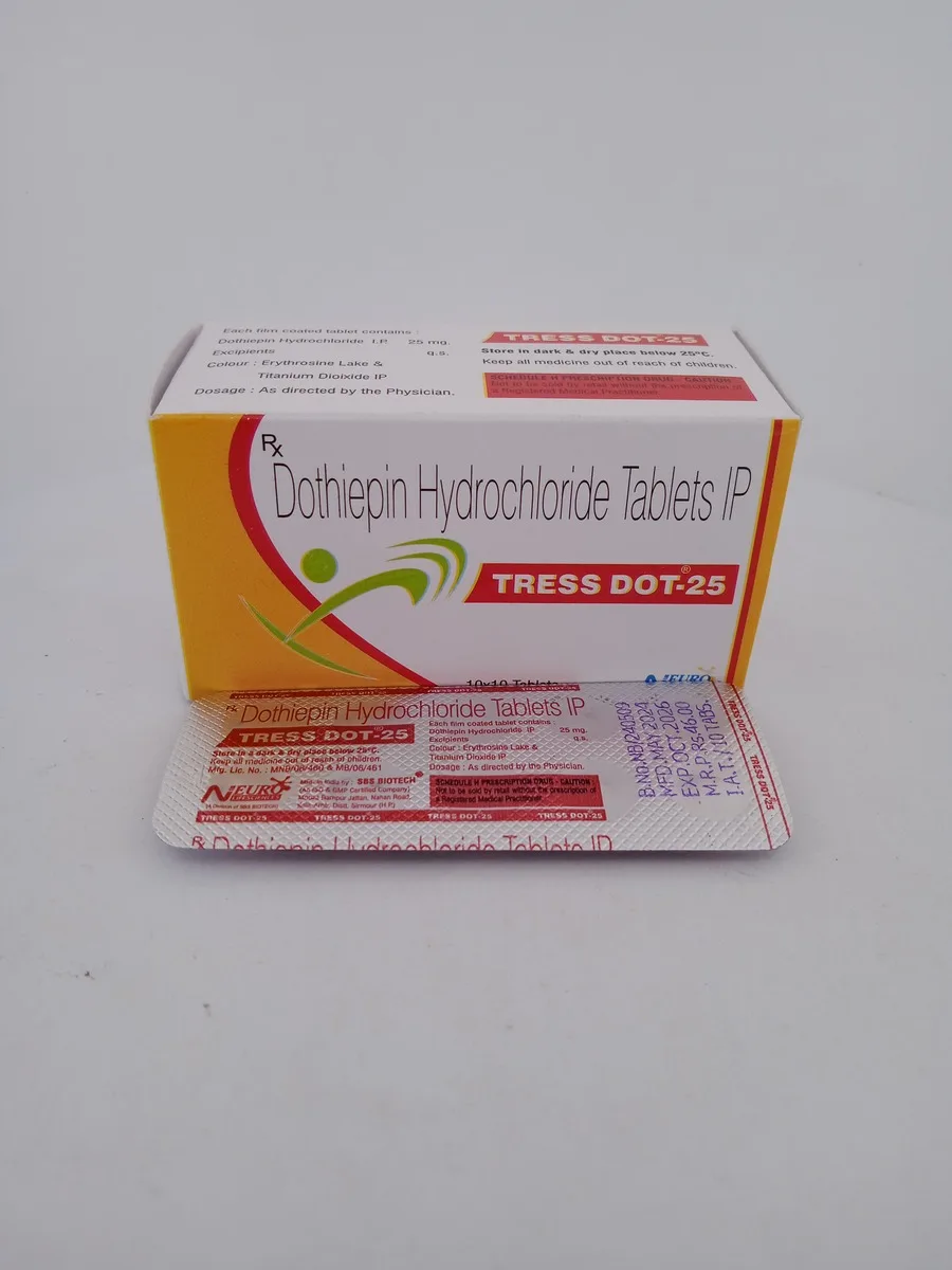 TRESS DOT 25 MG - 10 TABLETS - Image 3