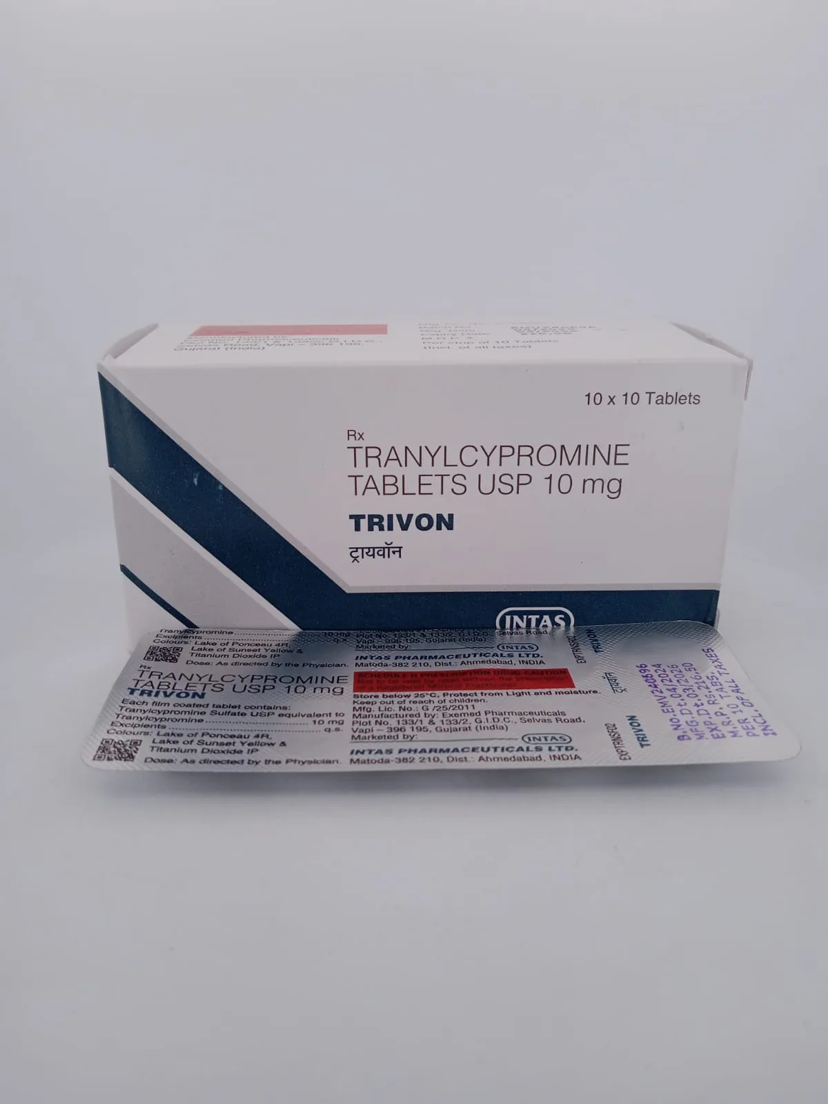 TRIVON 10MG - 10 TABLETS - Image 3