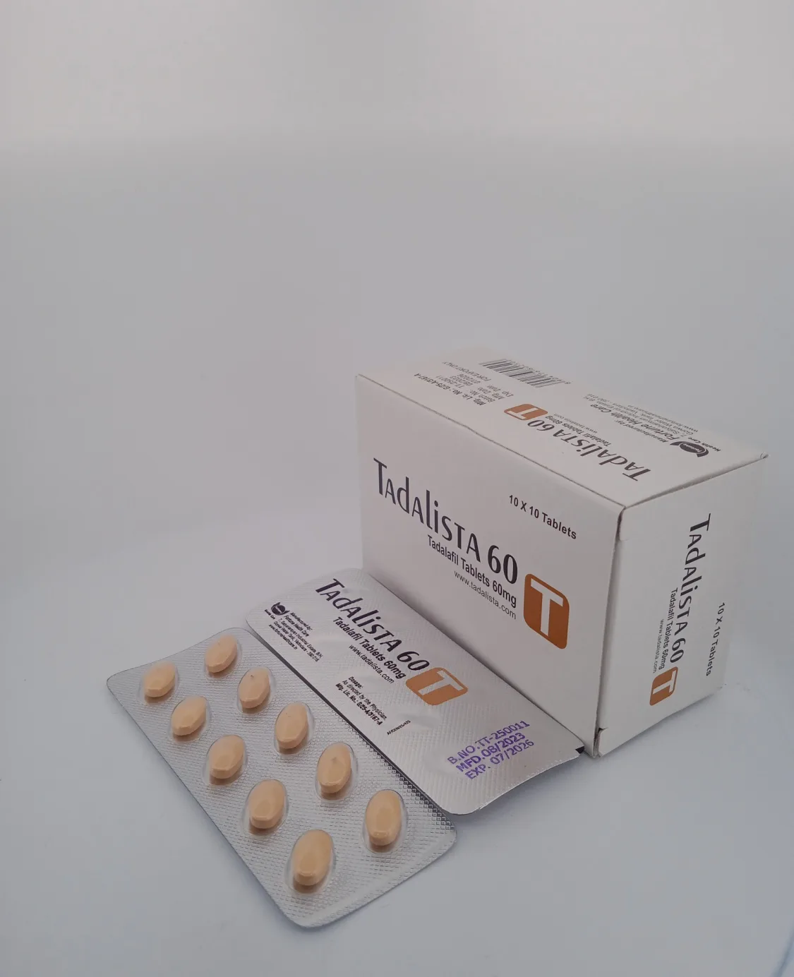 TADALISTA 60 MG - 10 TABLETS - Image 2