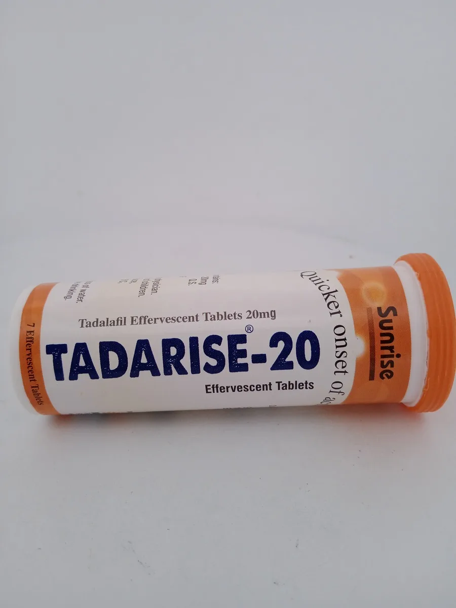 TADARISE (EFFERVESCENT TABLETS) 20MG - 7 TABLETS