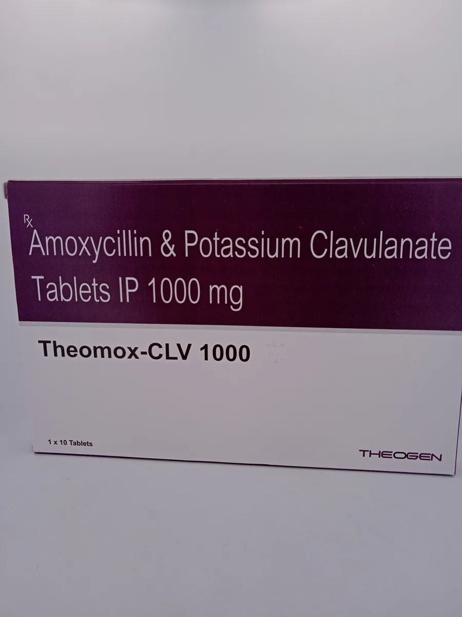 THEOMOX CLV 1000 MG - 10 TABLET