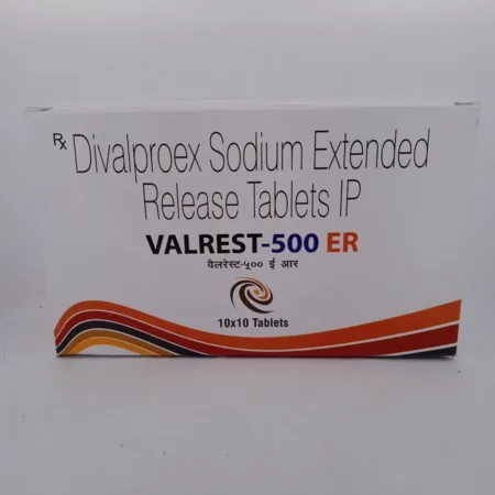 VALREST 500 ER - 10 TABLETS