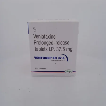 VENTODEP ER 37.5 MG - 10 TABLETS