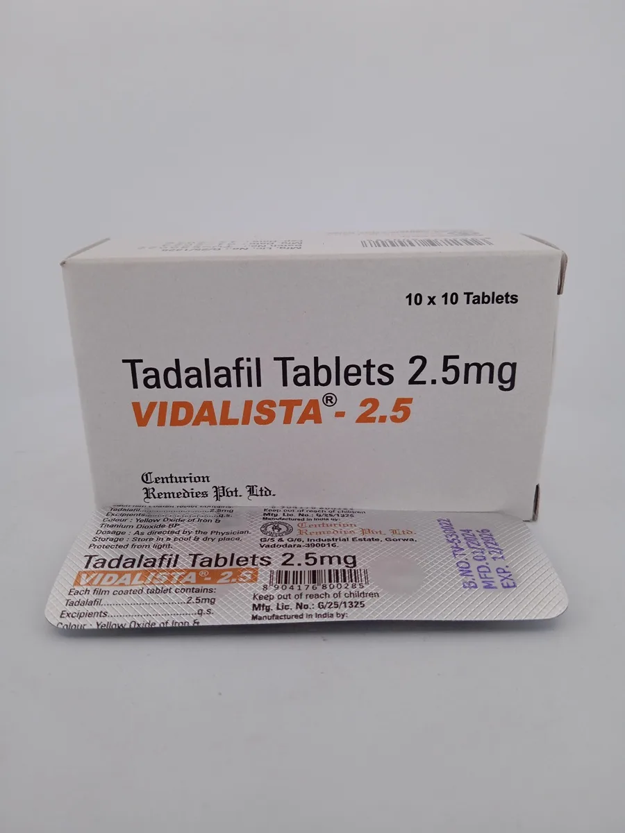 VIDALISTA 2.5 MG - 10 TABLETS - Image 3