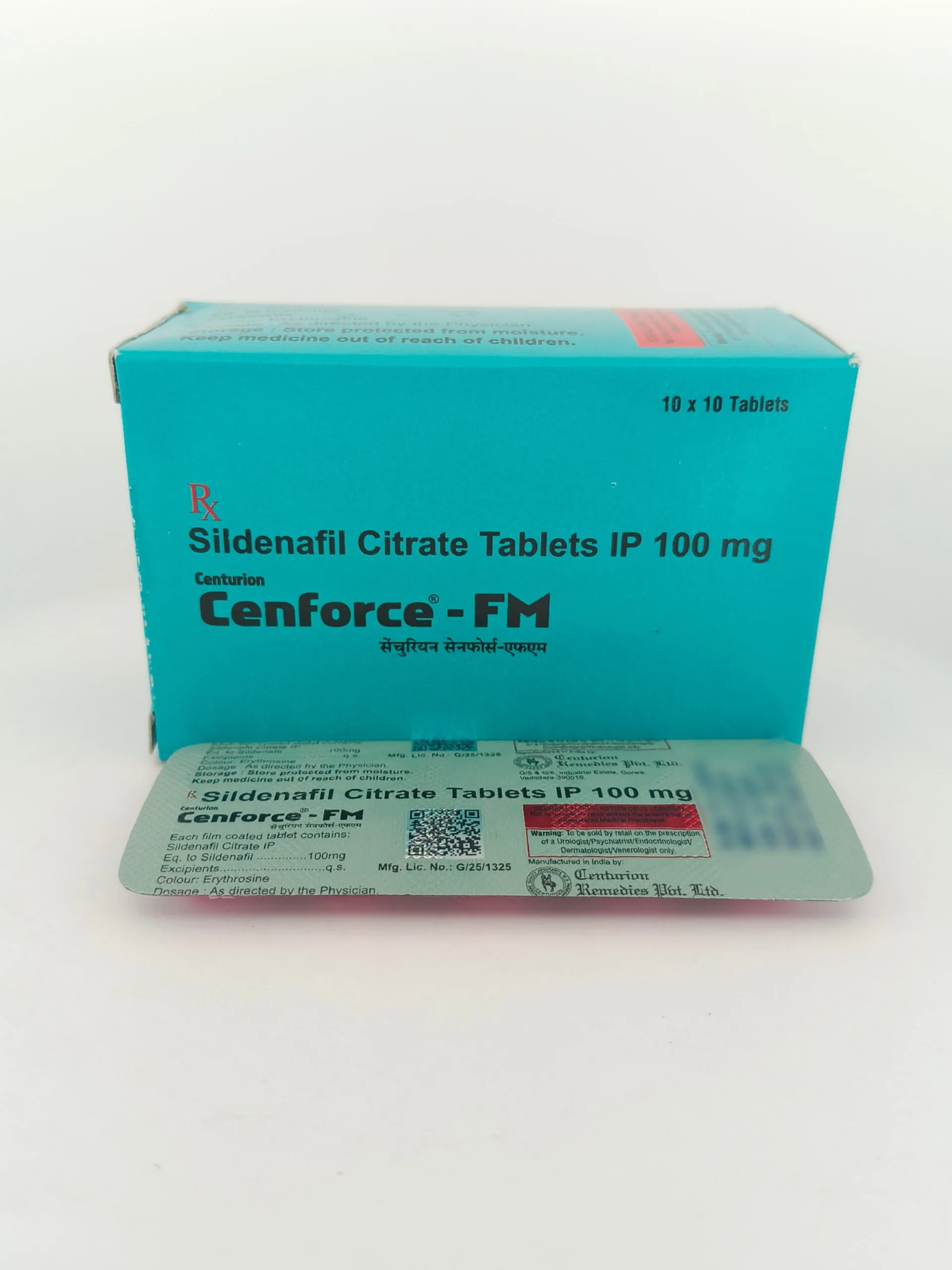 CENFORCE-FM 100 MG - 10 TABLETS - Image 3
