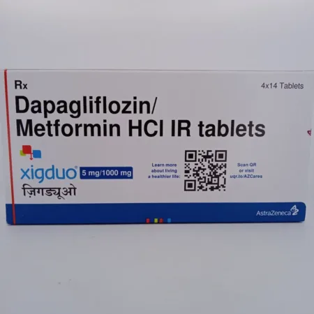 XIGDUO 5MG/1000MG - 14 TABLETS