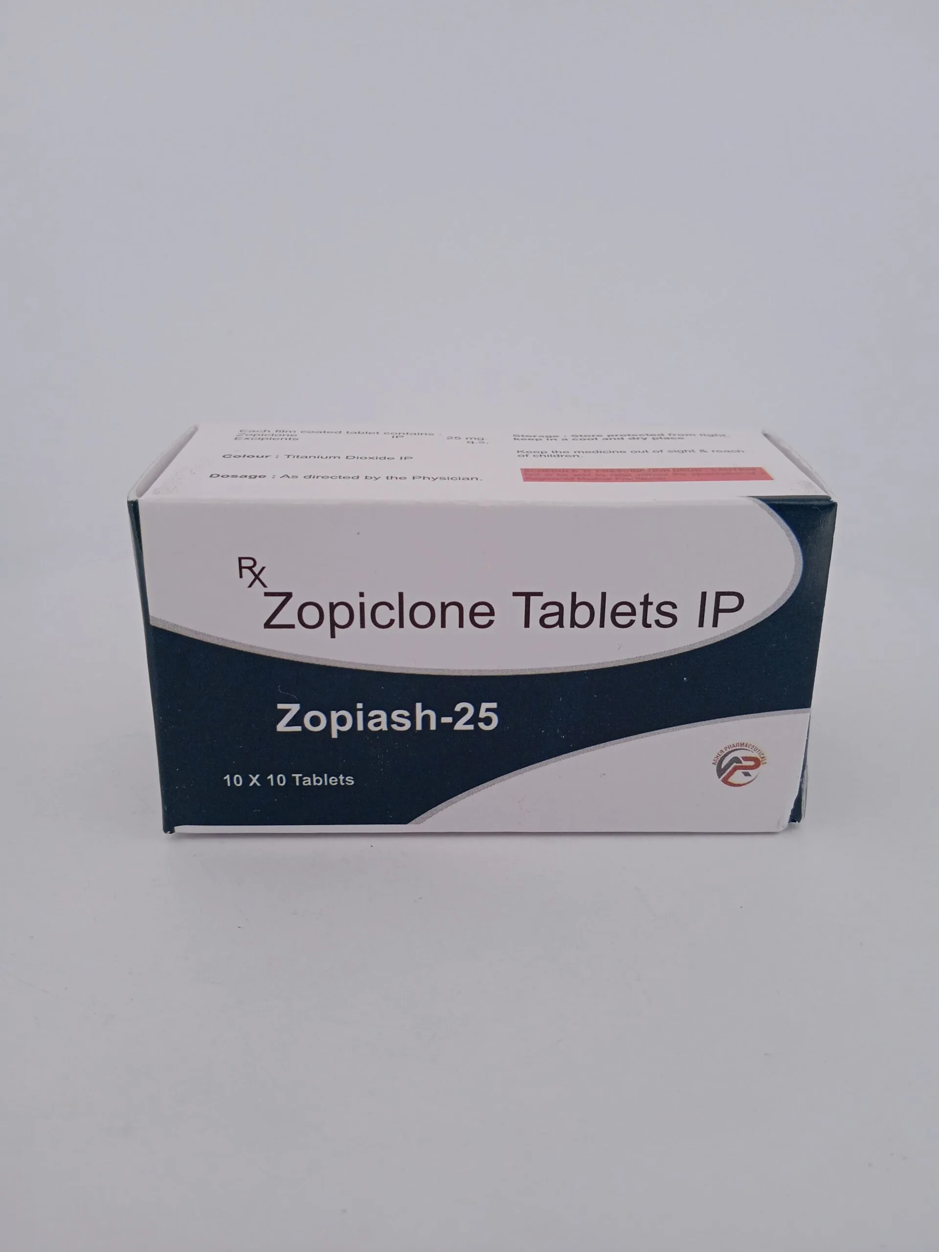 ZOPIASH 25 MG - 10 TABLETS