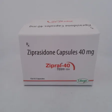 ZIPRAL 40 MG - 10 CAPSULES