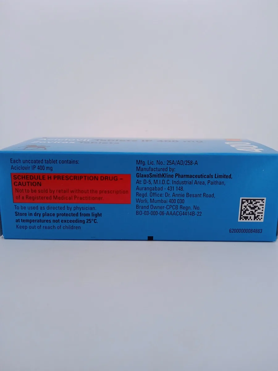 ZOVIRAX 400 MG - 10 TABLETS - Image 4