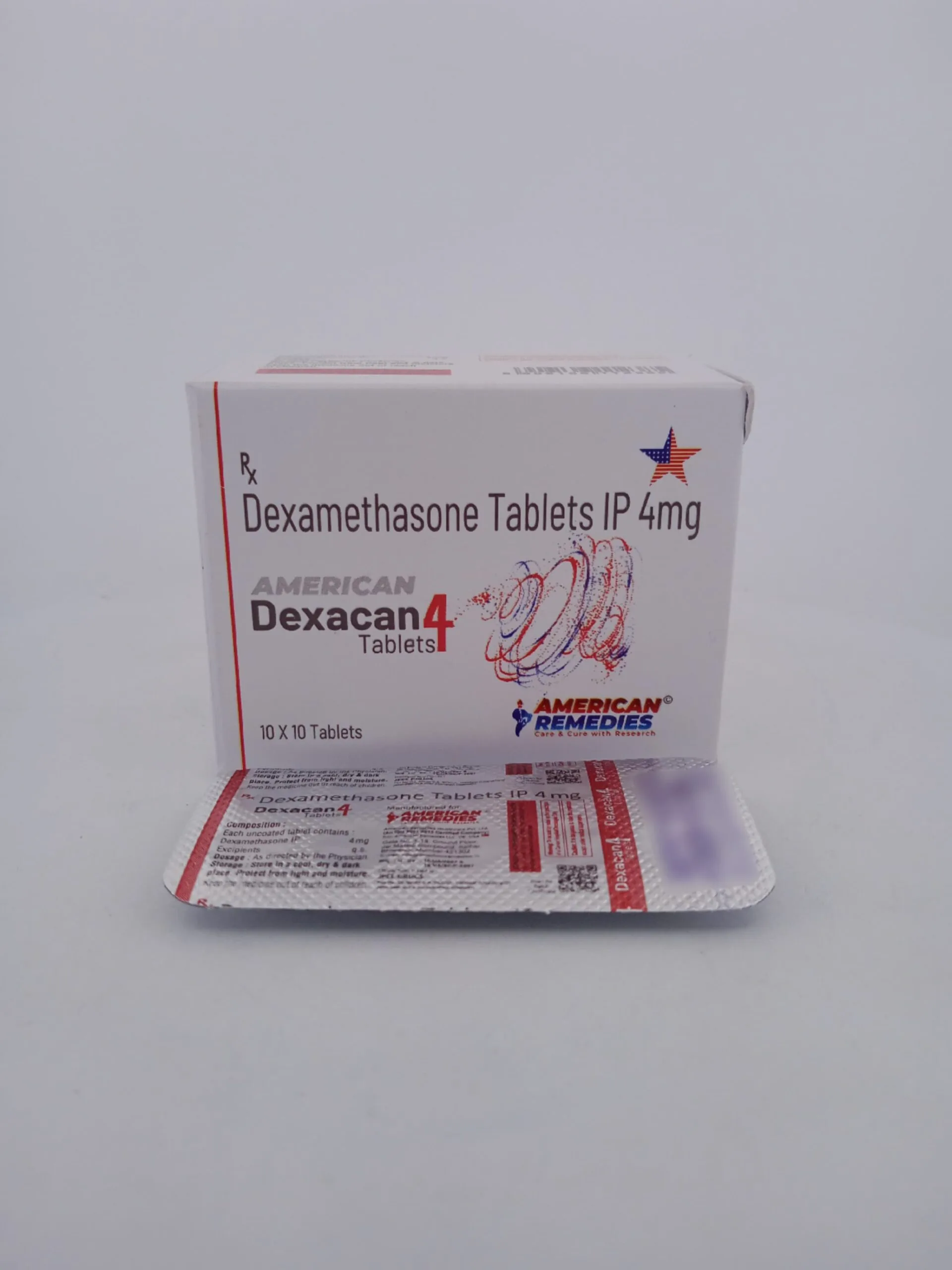 AMERICAN DEXACAN 4 MG - 10 TABLETS - Image 2