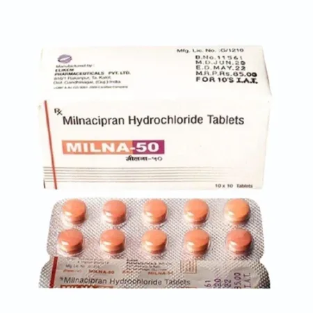 Milna 50 mg (Milnacipran) - 10 pills